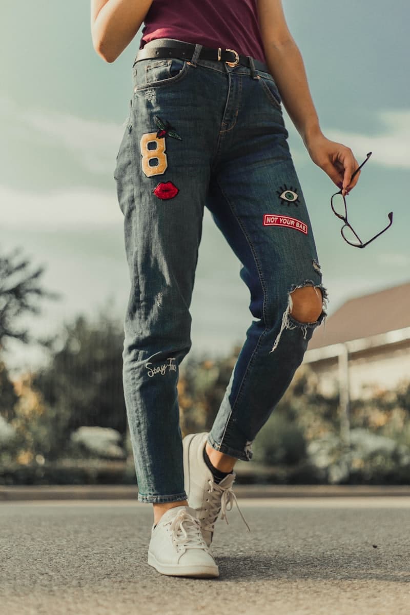 Product photography representing the Pants category
